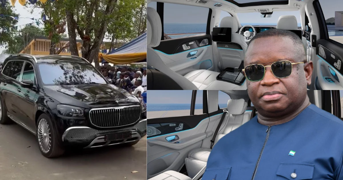 President Julius Maada Bio Allegedly Procures Luxurious Mercedes 