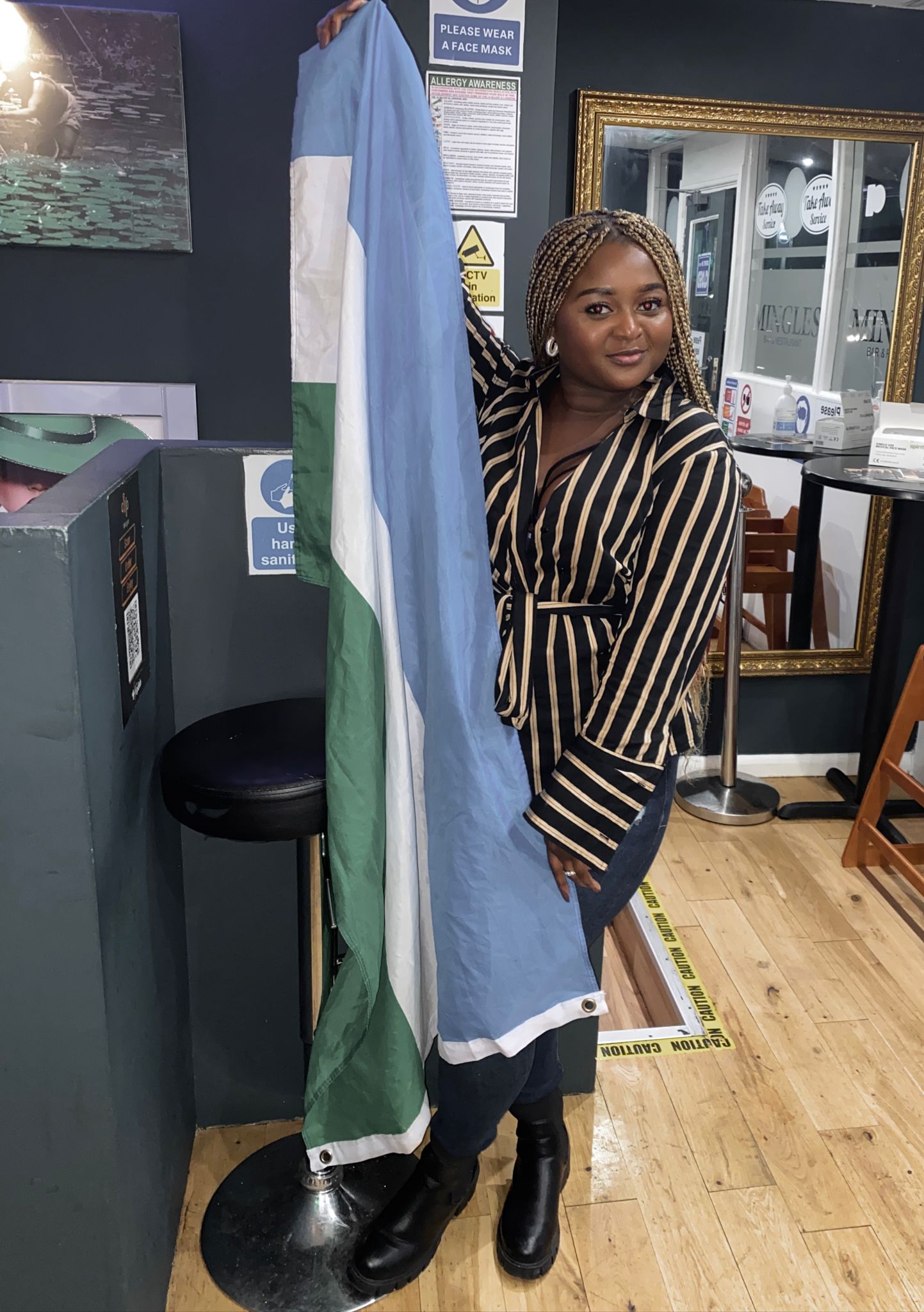Independence Day photo celebration Mariama Forbes