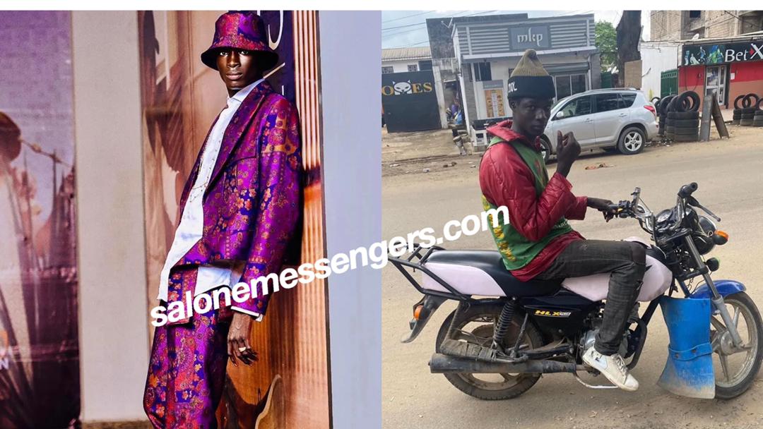 Grass to Grace Commercial motorbike Rider becomes Model
