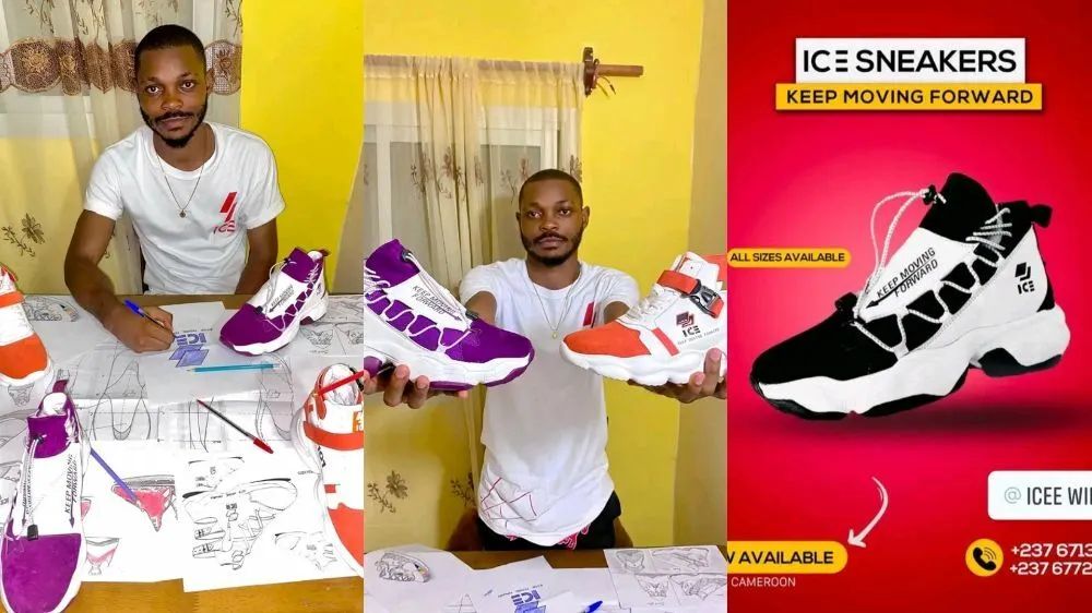 How Cameroonian university dropout established the first locally designed sneakers in Cameroonian