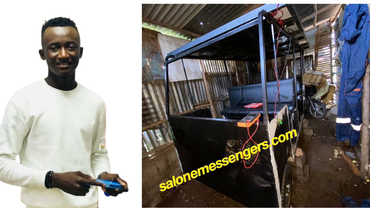 Sierra Leonean entrepreneur to build the first ever electric shuttle minibus