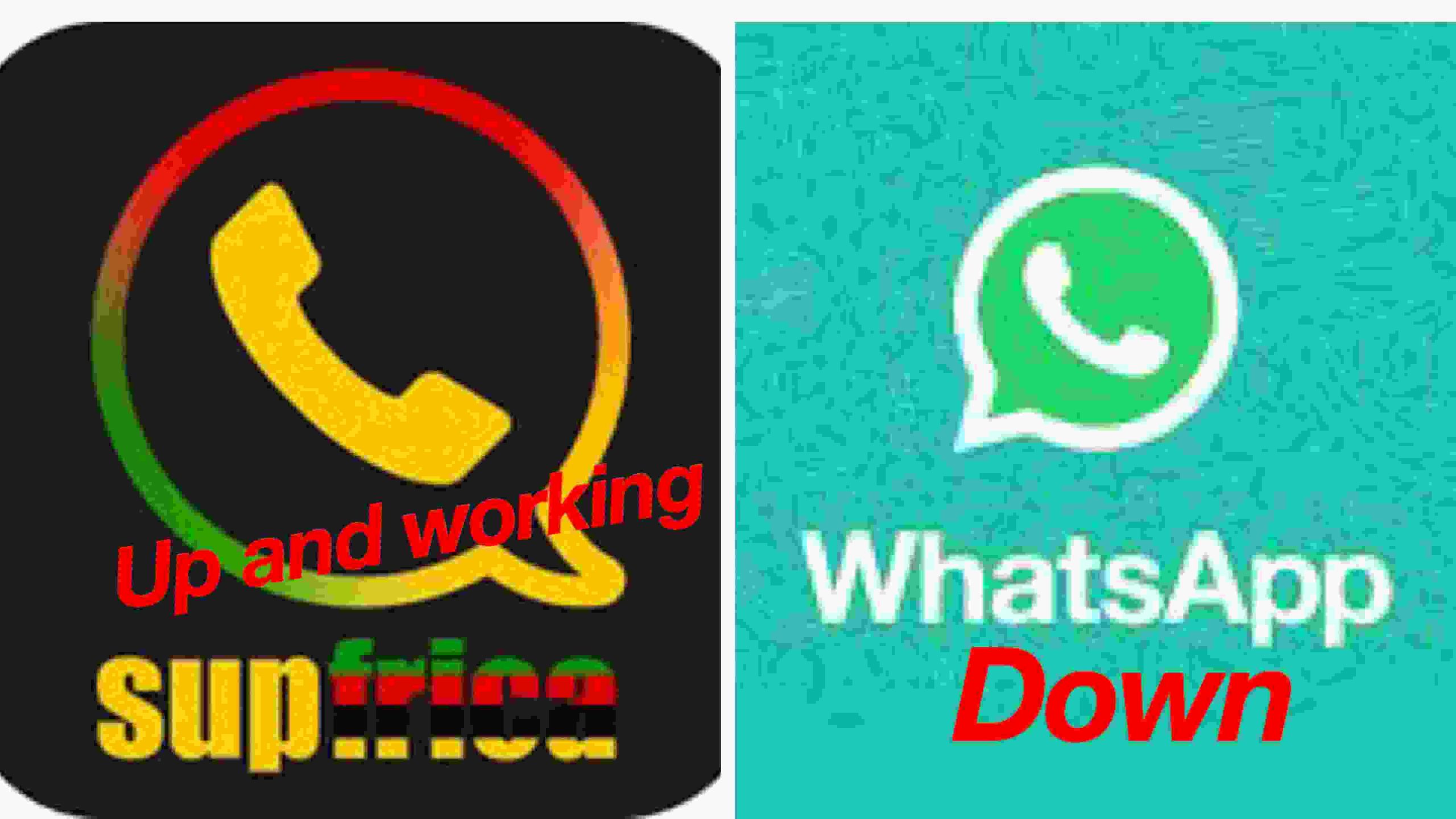 Breaking News WhatsApp is down why you should use Supfrica the fastest messaging app in the world Breaking News WhatsApp is down why you should use Supfrica the fastest messaging app in the world