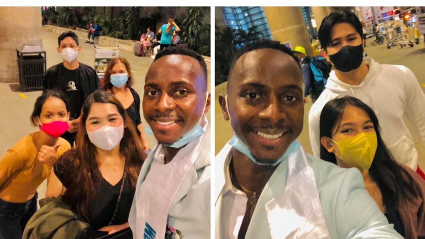 “Mad love from fans” Sierra Leone’s Mister International contestant Almon Sall reacts as he shares exciting photos with fans.