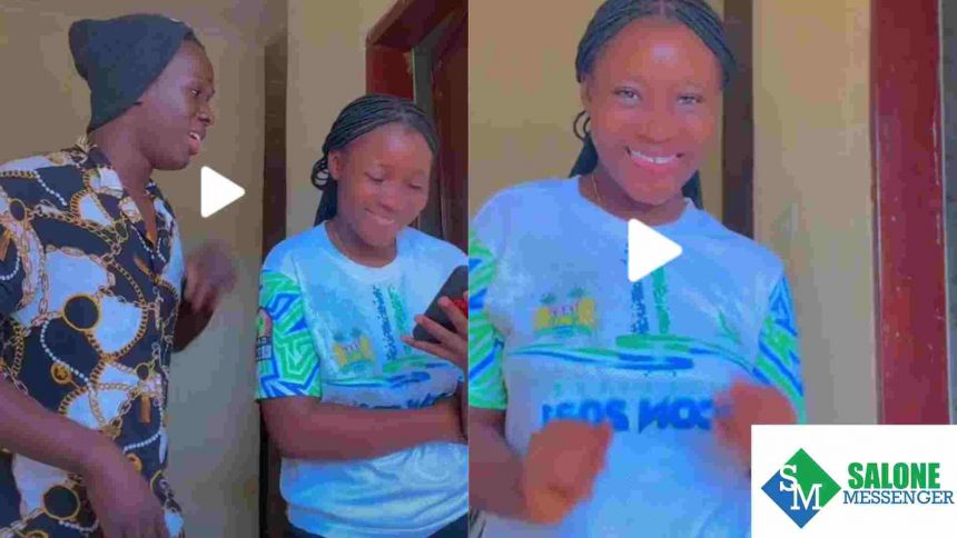 Reactions as Top Sierra Leonean TikTok couple Ambrose Tee and Nata Jalloh Dance to Mello Seven's trending 'Smile' song (watch)
