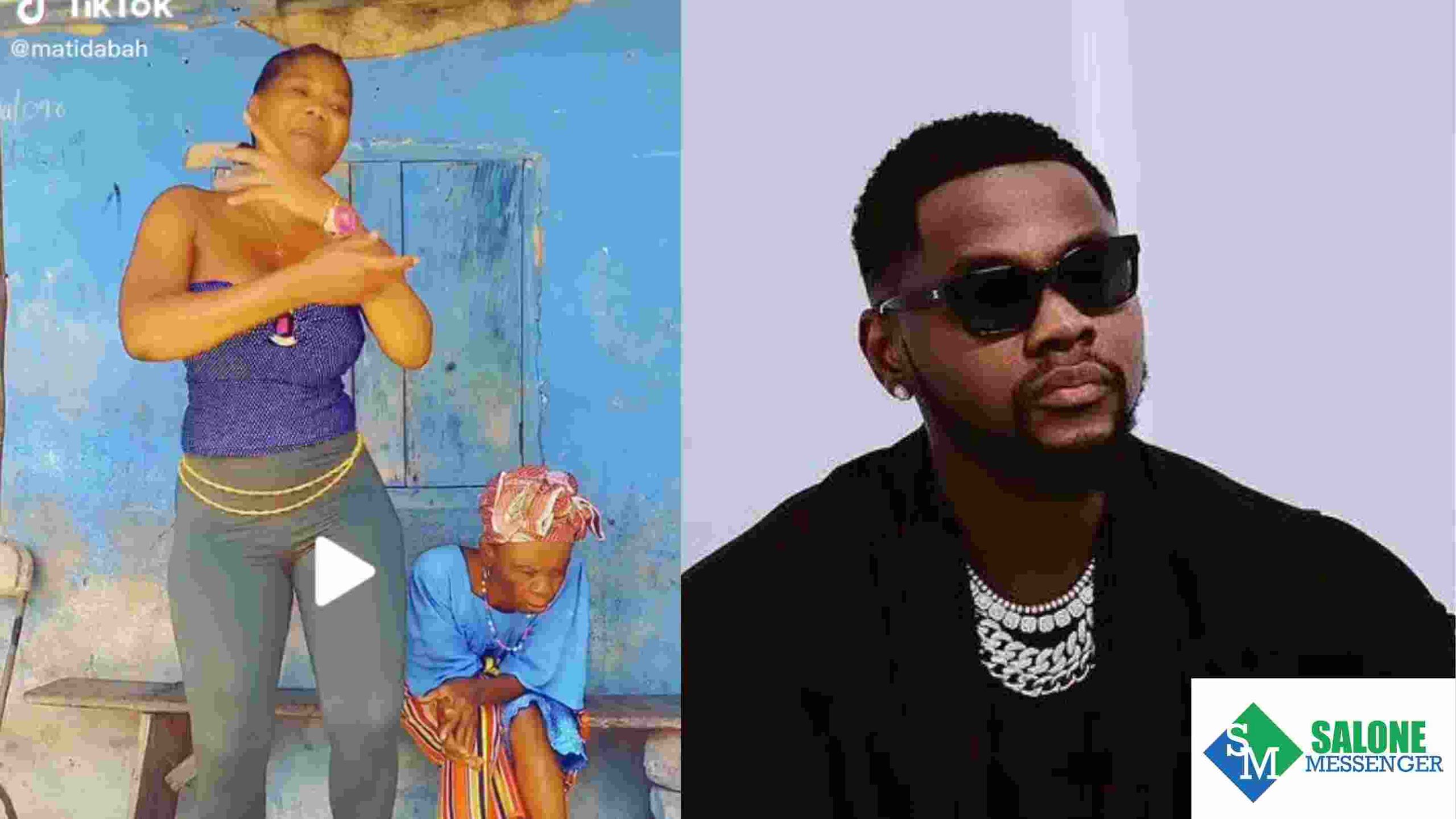 S.Leonean TikToker Matida Bah makes waves with video dancing to Kizz Daniel Cough challenge Hits 11 Million views. S/Leonean TikToker Matida Bah makes waves with video dancing to Kizz Daniel "Cough" challenge, Hits 11 Million views. (Video)