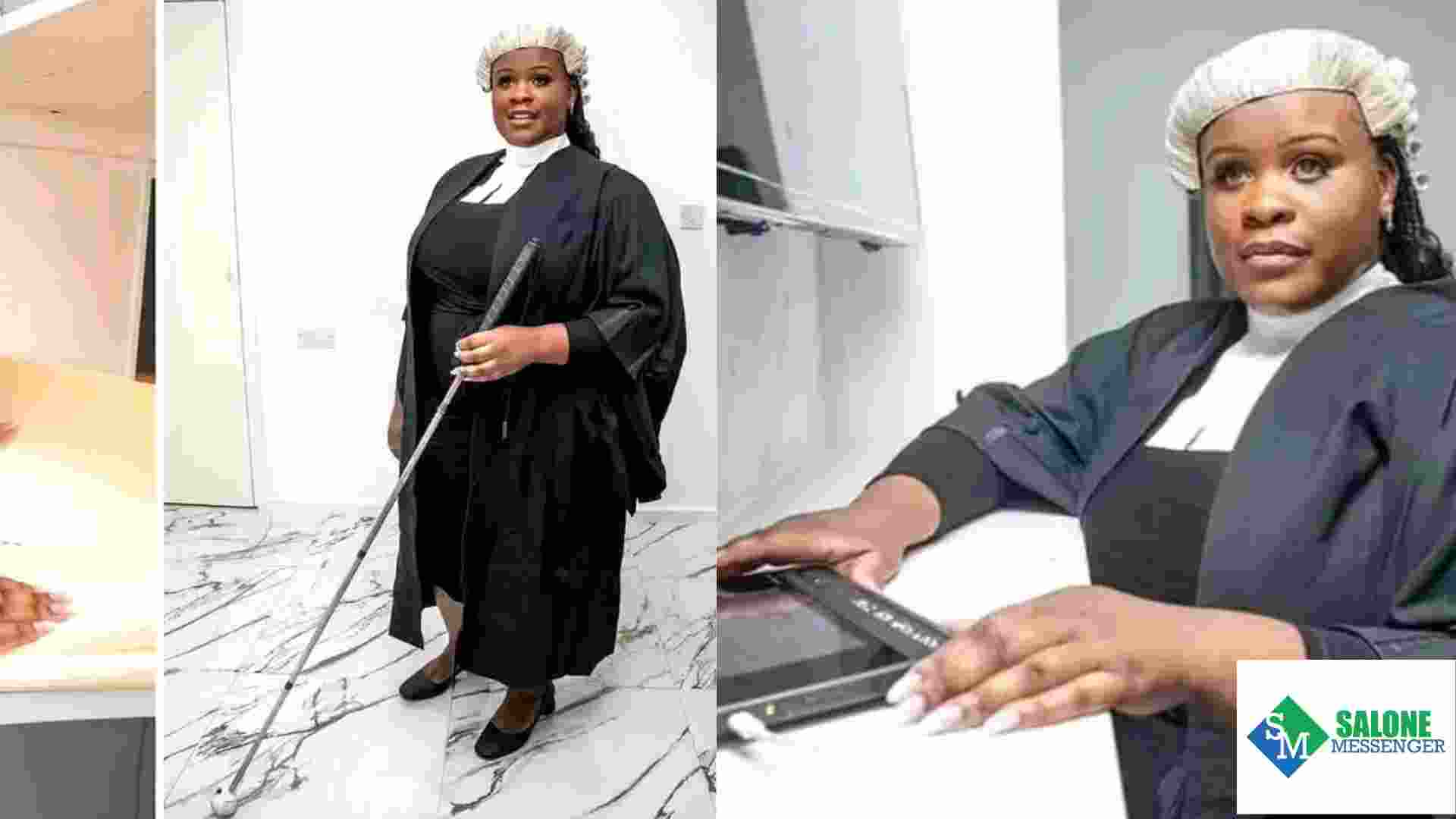 23-year-old woman Jessikah Inaba becomes UK's first Blind Black Barrister 23-year-old woman Jessikah Inaba becomes UK's first Blind Black Barrister