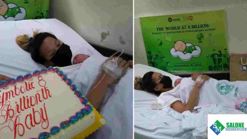 As The World Population Clock 8 Billion Meet The 8 Billionth Baby