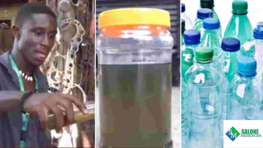 Brilliant Young Student Converts Plastic Bottles into Fuel to Power Machines; Video Wows Netizens