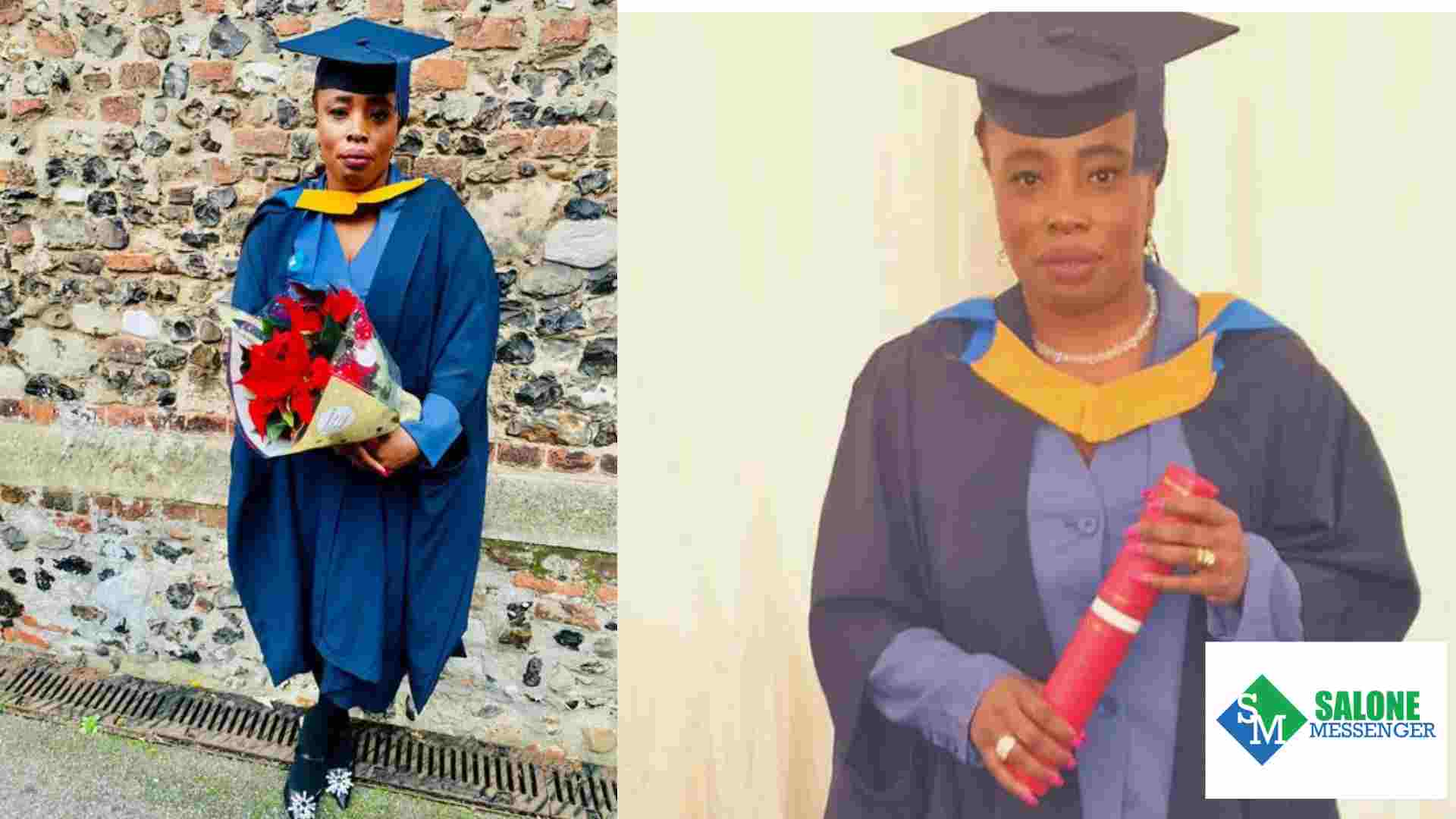 Popular Sierra Leonean Journalist based in London Graduates with Business Administration Health & Social Care Master's Degree; Folks React to Her Photos Popular Sierra Leonean Journalist based in London Graduates with Business Administration Health & Social Care Master's Degree; Folks React to Her Photos