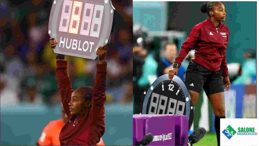 Salima Mukansanga Becomes the First Female To Officiate 2 Men's Football Tournament