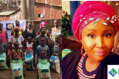 Touched by childhood experience, Mother of five children set up charity organization to support vulnerable children in Sierra Leone
