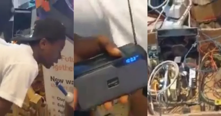 Watch Video as Two Young Sierra Leoneans Invent Self-Charged Radio