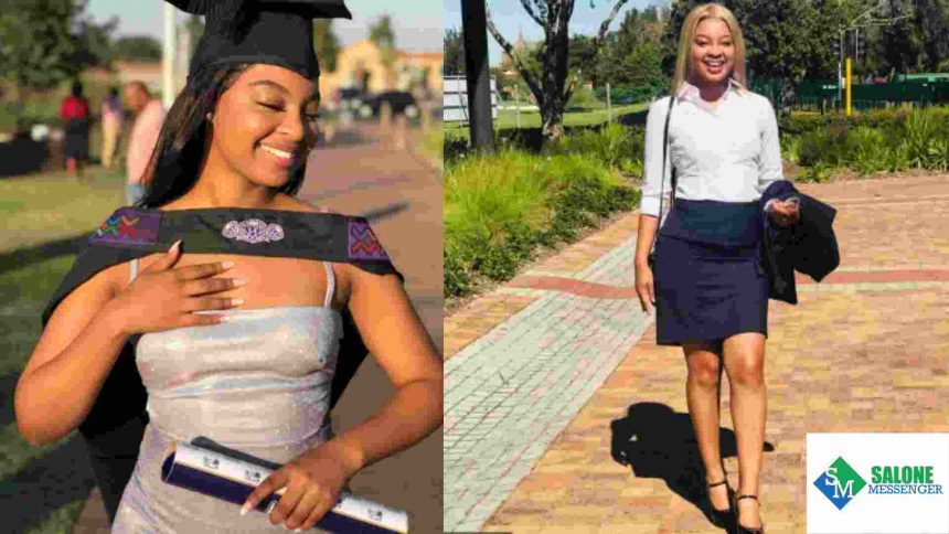 Young African Lady bags Bachelor’s degree in Economics, becomes first-ever graduate in her family