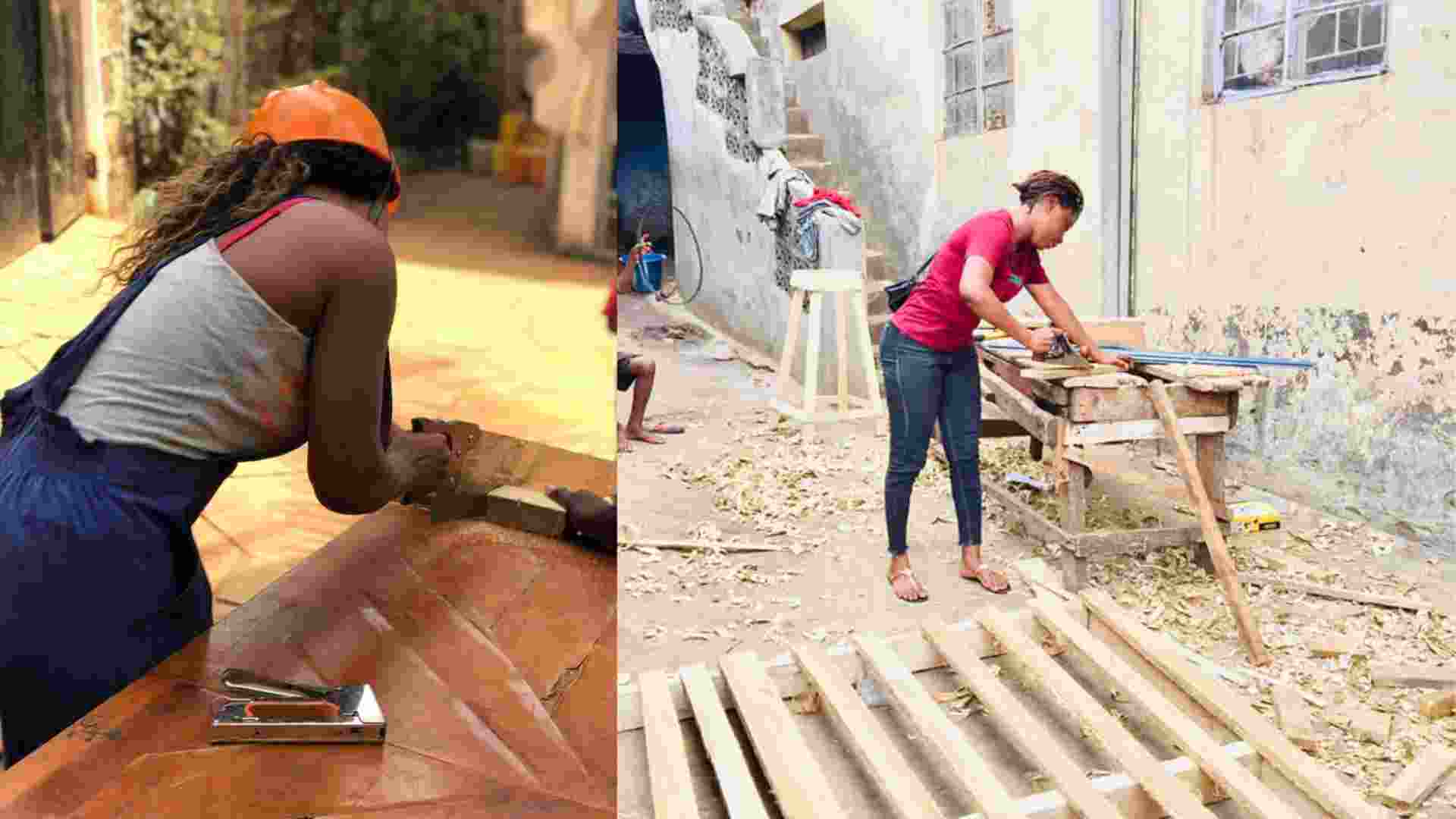 Zainab Kargbo The Female Carpenter With a Sound Degree Zainab Kargbo The Female Carpenter With a Sound Degree