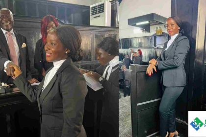"A hearty thank you to my Pupil Master" Brilliant Sierra Leonean lady who got enrolled in the Roll of Court of Legal Practitioners in Sierra Leone reacts.