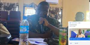 A representative of the RSLAF