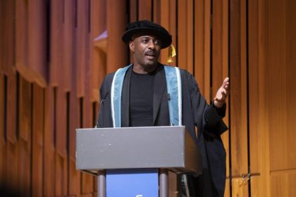 Actor Idris Elba Awarded Doctorate Degree At the Ravensbourne University 