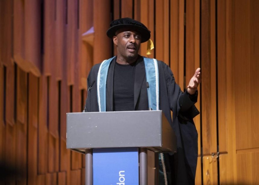 Actor Idris Elba Awarded Doctorate Degree At the Ravensbourne University 
