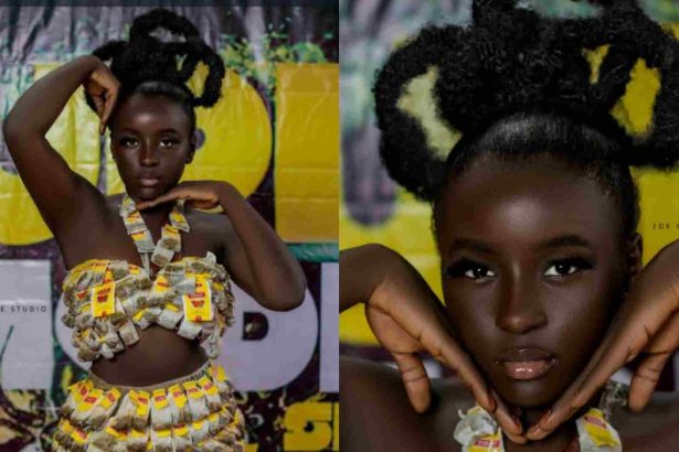 Anita SL: The Sierra Leonean Artist that Made Dress With Tea Leaves