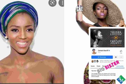 Big Sister Fan Zone Confirms Sierra Leonean TV Star, Model and Entrepreneur Zainab Sheriff Facebook Page Hacked