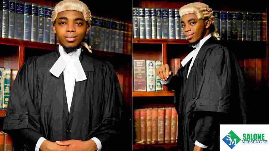 Brilliant star pupil of the 2022 Law School Bar Exam call to the bar, celebrates success