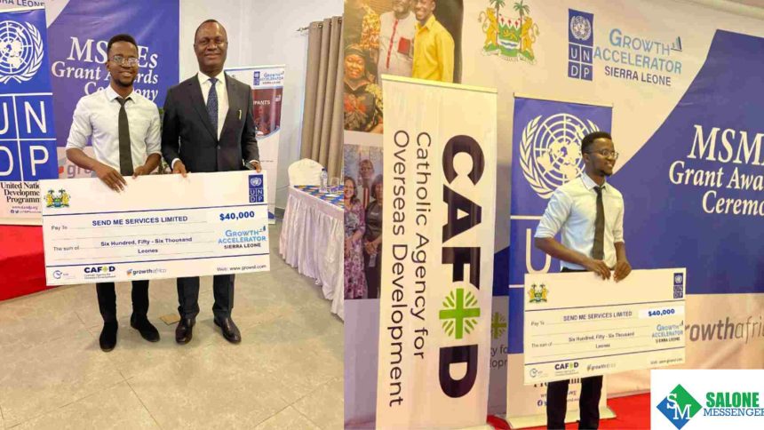 Fast-growing Sierra Leonean Start Up Company Wins 741 Million Leones From UNDP