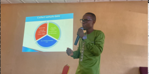 Founder of the AYCN Mr Alie Conteh