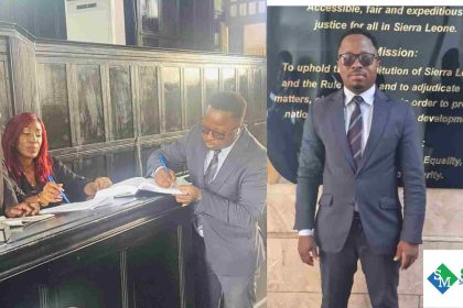 "I wish my dad is alive to witness the historic moments" Sierra Leonean man who got enrolled in the Roll of Court of Legal Practitioners in Sierra Leone said.