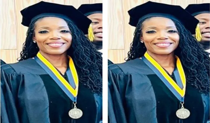 Mom of four becomes first Black woman to graduate from St. Edward’s University with a doctorate