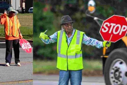 This 94-Year-Old Mother of 18 Has Been a Crossing Guard for 25 Years