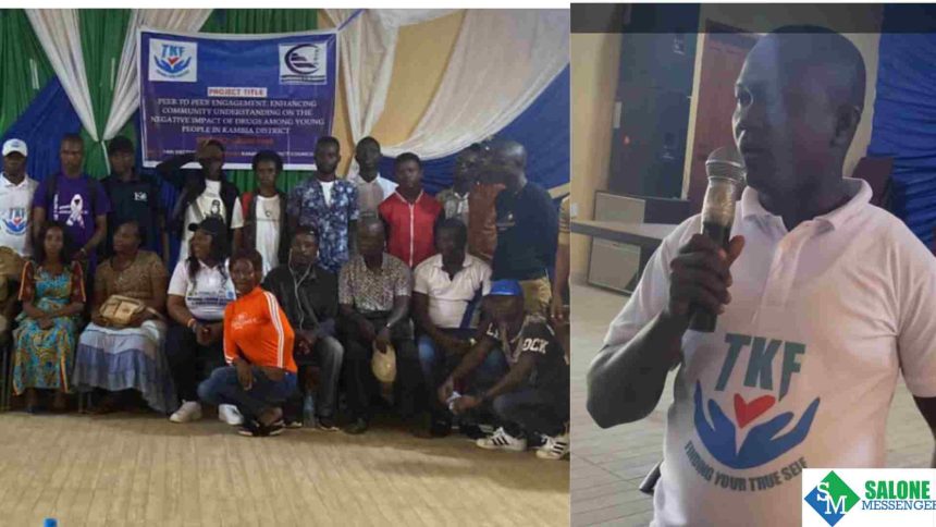 Tutu Kanyako Foundation Leads On Peer To Peer Engagement Enhancing Community Understanding On Negative Impacts Of Drugs Among Young People In Kambia District