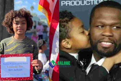 10-year-old son of 50 Cent wins best student award in US school, makes family proud