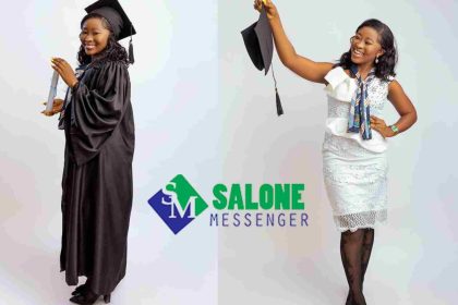 "I BELIEVED I COULD, SO I DID" Sierra Leonean Lady Becomes a Pharmacist, Releases Amazing Photo of Herself 