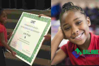 8-year old girl becomes youngest person ever to receive a scholarship to university of North Texas