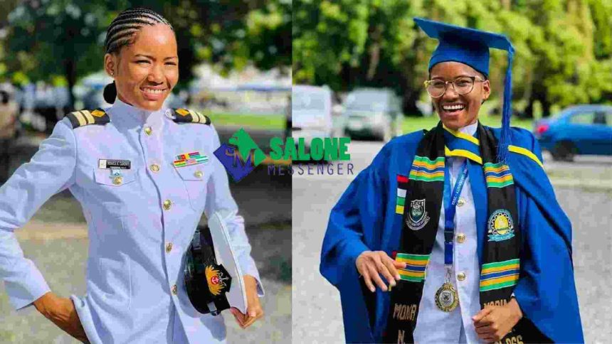 Brilliant Beautiful Lady bags first class in Marine Engineering, wins award at US sea company