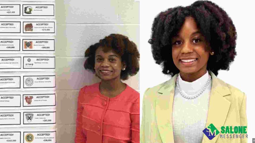 Brilliant Lady wins scholarship award of over $1.5 million to study in 35 US universities, celebrates achievement