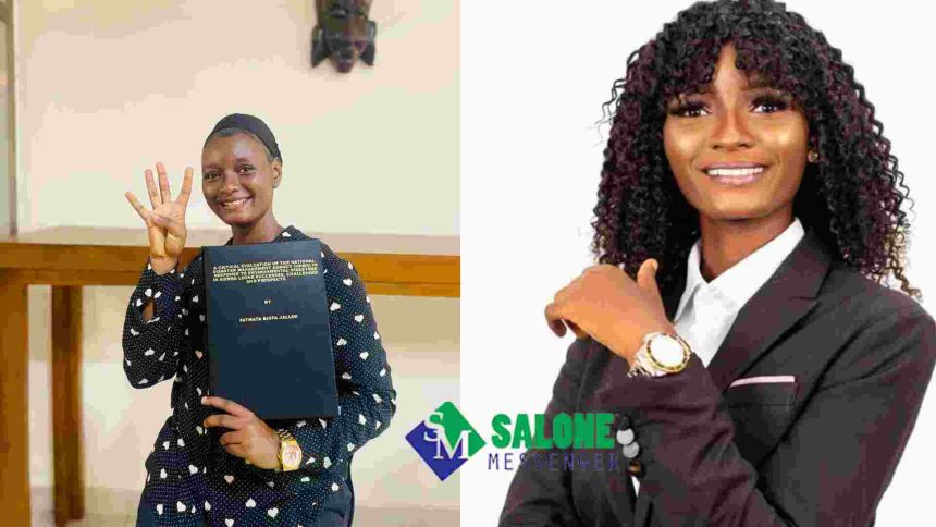Fatmata Binta Jalloh Celebrates Completion of Bachelor of Laws with Honors: A Remarkable Example of Hard Work and Determination