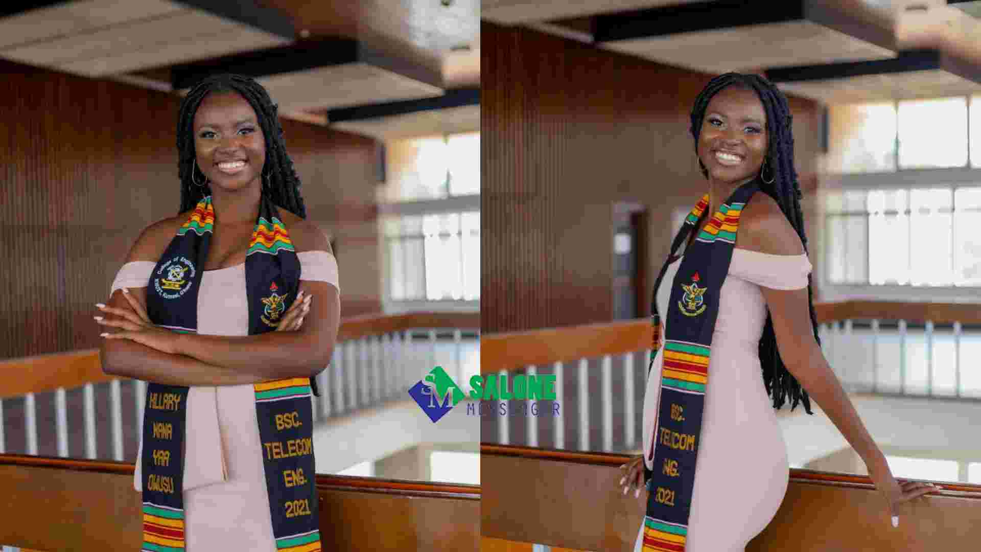 First Class Graduates After Being Rejected By 17 Schools, Meet Hillary Nanaa Yaa Owusu First Class Graduates After Being Rejected By 17 Schools, Meet Hillary Nanaa Yaa Owusu