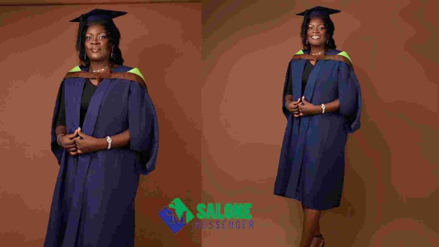 From Grass to Grace: Toluwanimi Adegbembo Graduates with a First-Class Honours Degree