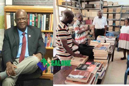 Giving back: Former FBC Student Donates Learning materials to Department of History and African Studies