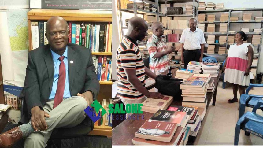 Giving back: Former FBC Student Donates Learning materials to Department of History and African Studies