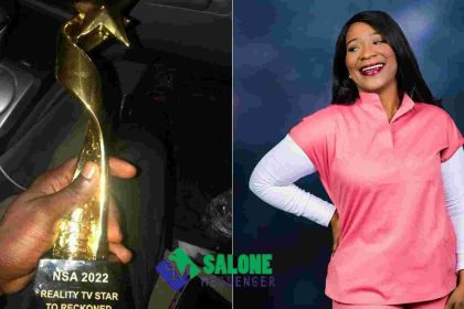 Housemate Salone Season 2 Winner Saraih Conteh Robert Wins National Social Award