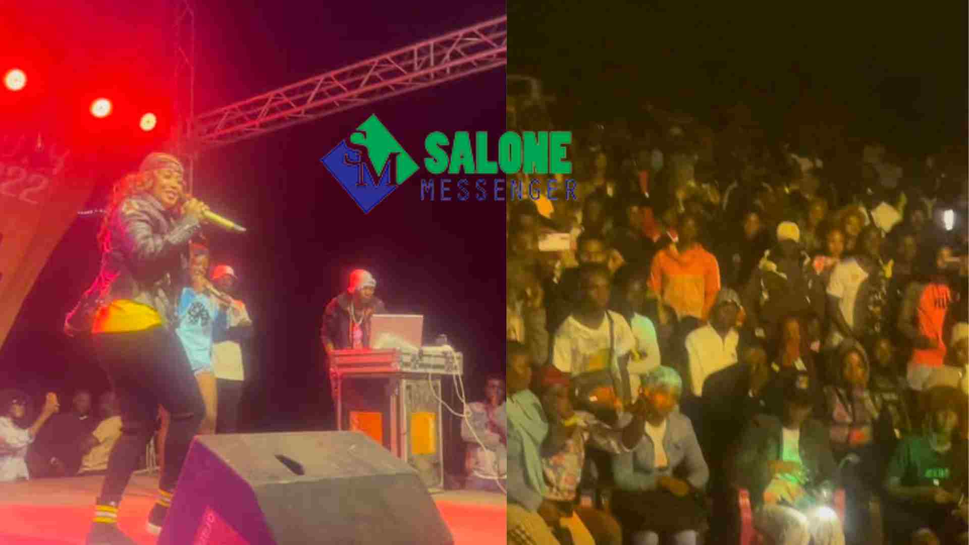 In Pictures: Star Reacts after a shutdown show in Kabala In Pictures: Star Reacts after a shutdown show in Kabala