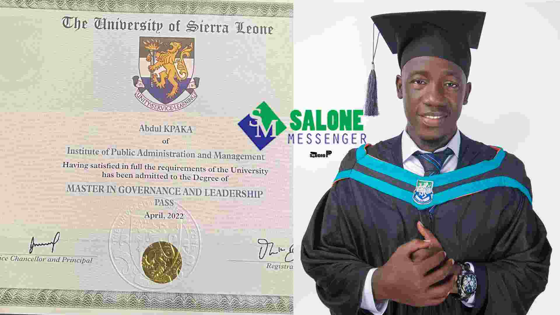 Man who due to circumstances couldn't attend his graduation in 2020 Finally Post his achievement in 2022 Man who due to circumstances couldn't attend his graduation in 2020 Finally Post his achievement in 2022