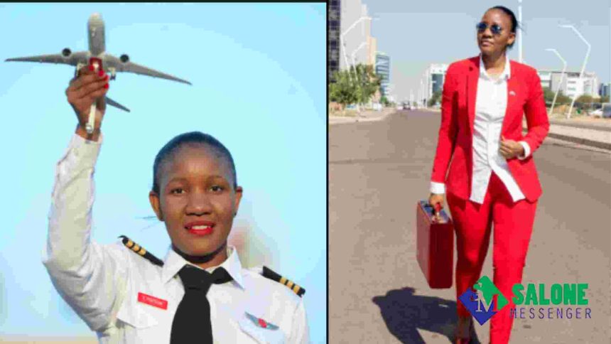 Meet - Captain Kgomotso Phatsima, one of the first female Military Pilots in the Botswana Defence Force.