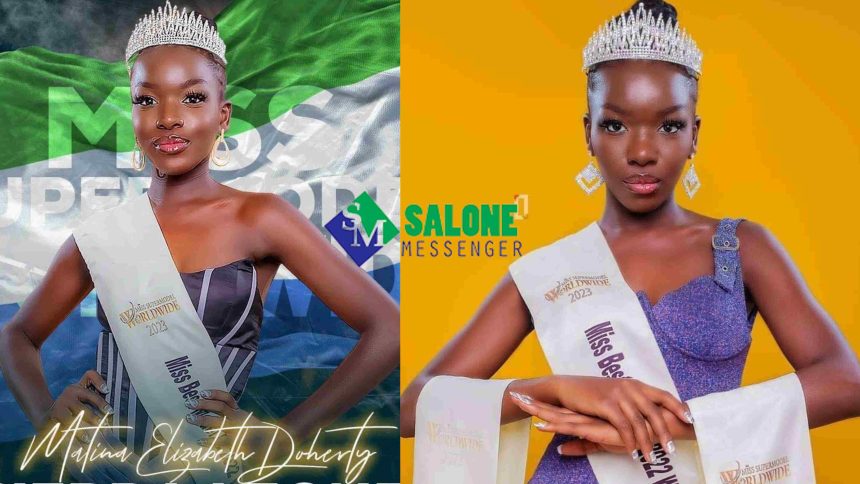 Miss Supermodel Worldwide Pageant: Matina Elizabeth Doherty to represent Sierra Leone in India