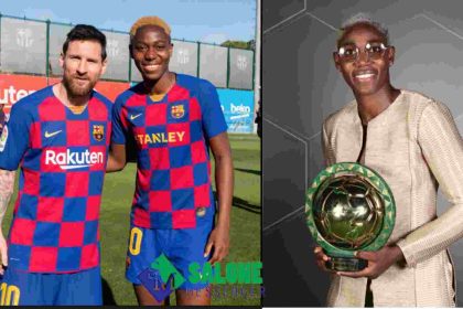 Nigerian striker, Asisat Oshoala becomes the first African woman to be nominated for World Ballon d’Or Award