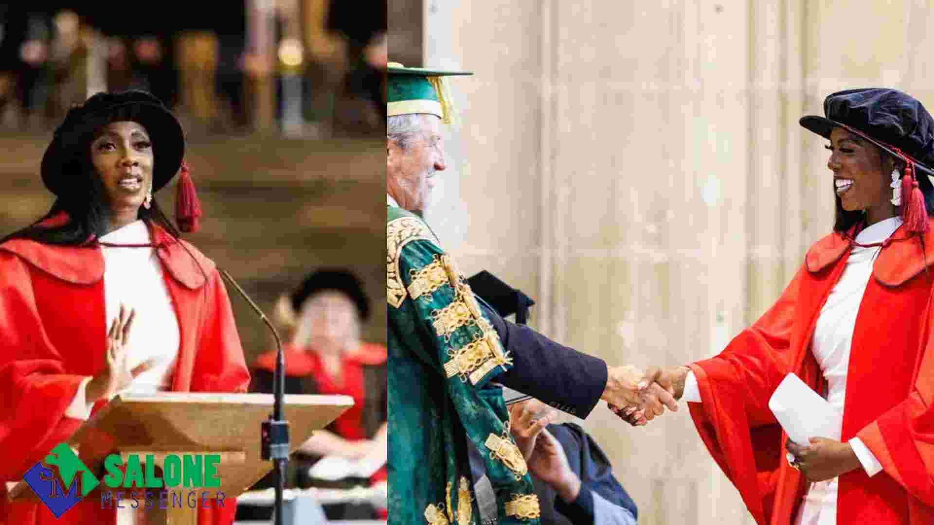 ‘I failed at many things’ — Popular Female Singer Shares Journey At Varsity As She Bags Honourary PhD Degree ‘I failed at many things’ — Popular Female Singer Shares Journey At Varsity As She Bags Honourary PhD Degree