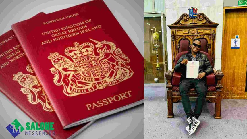 Sierra Leonean Afro-beat artist Innocent Kuti Conquers British Citizenship!