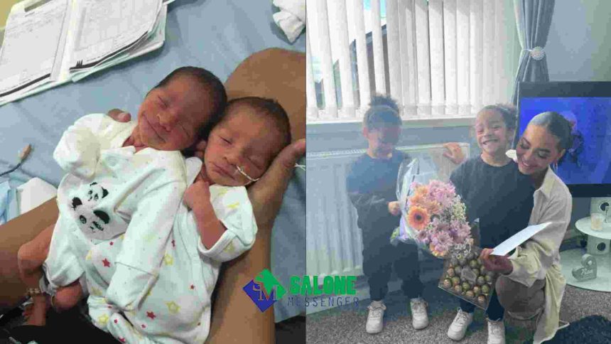 23-year-old Lady graduates from UK university while nursing her new-born twins, celebrates achievement